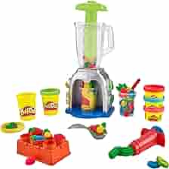 Play Doh Swirlin Smoothies Blender Playset